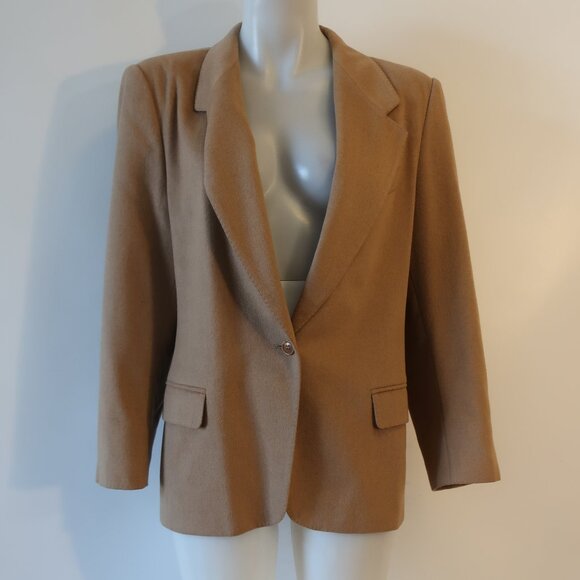 MaxMara Jackets & Blazers - MaxMara Tan Blazer
